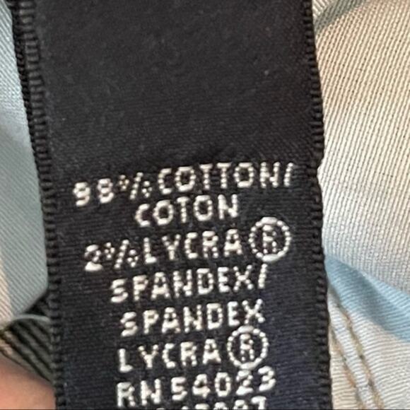 Banana Republic Skinny Leg Dark Wash Crop Boho Jeans Size 6 - Picture 9 of 12